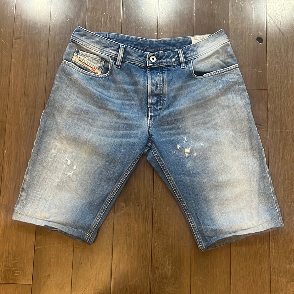 Diesel Shorts (Tailored jeans cut into shorts Professionally) High Quality Denim